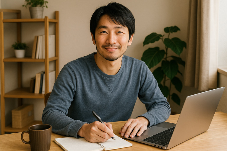 フリーランスの男性