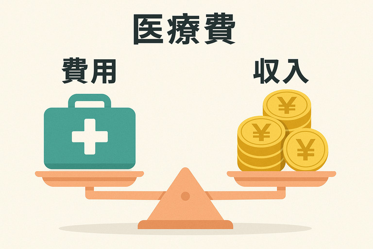 医療費の収支バランス