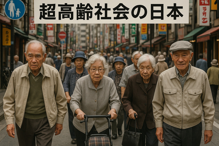 超高齢社会の日本
